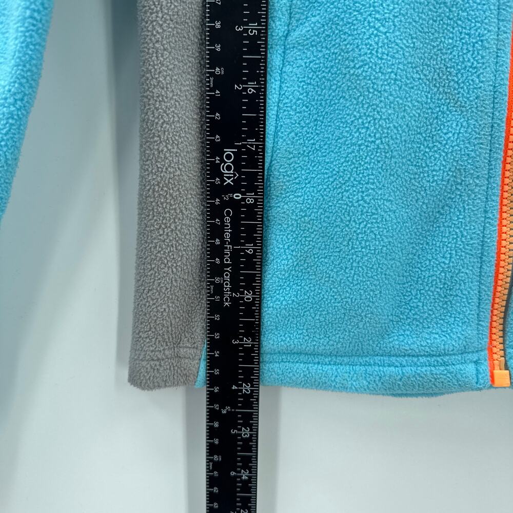 The North Face Fleece Jacket Women's Light Blue Gray Full Zip Outdoor Hiking - Picture 5 of 10